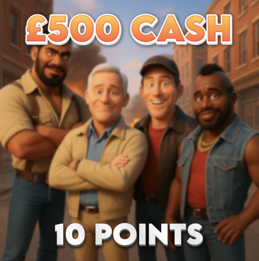 Hannibal | £500.00 Cash | 10 Points