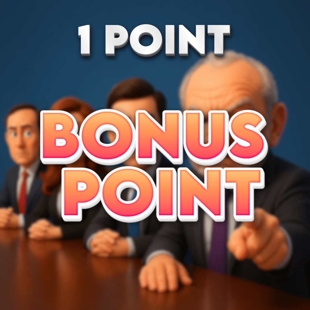 🚨 BONUS POINT | 1 Point