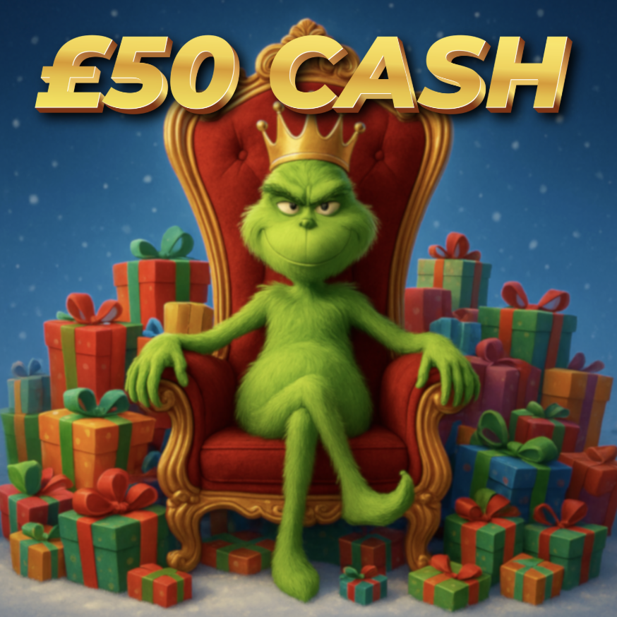 Santa Caught the Grinch | £50.00 Cash