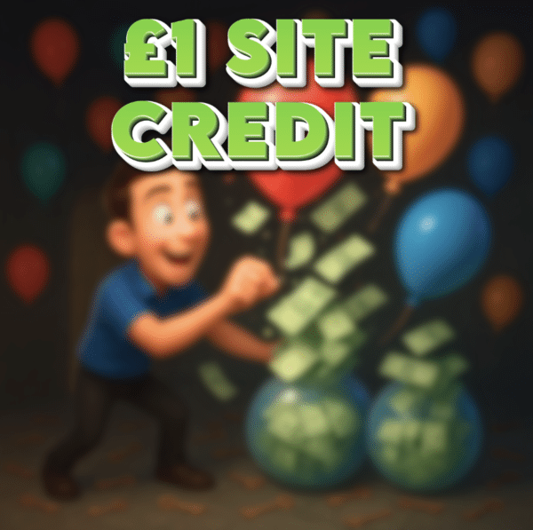 £1.00 Site Credit