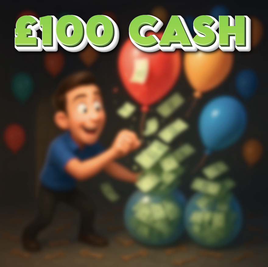 £100.00 Cash