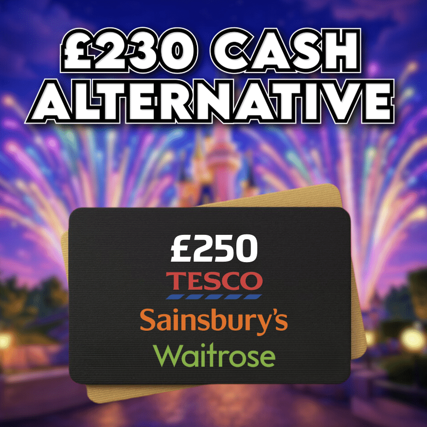 £250 Supermarket Voucher OR £230