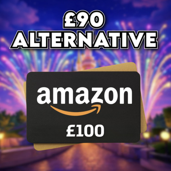 £100 Amazon Voucher OR £90 Cash