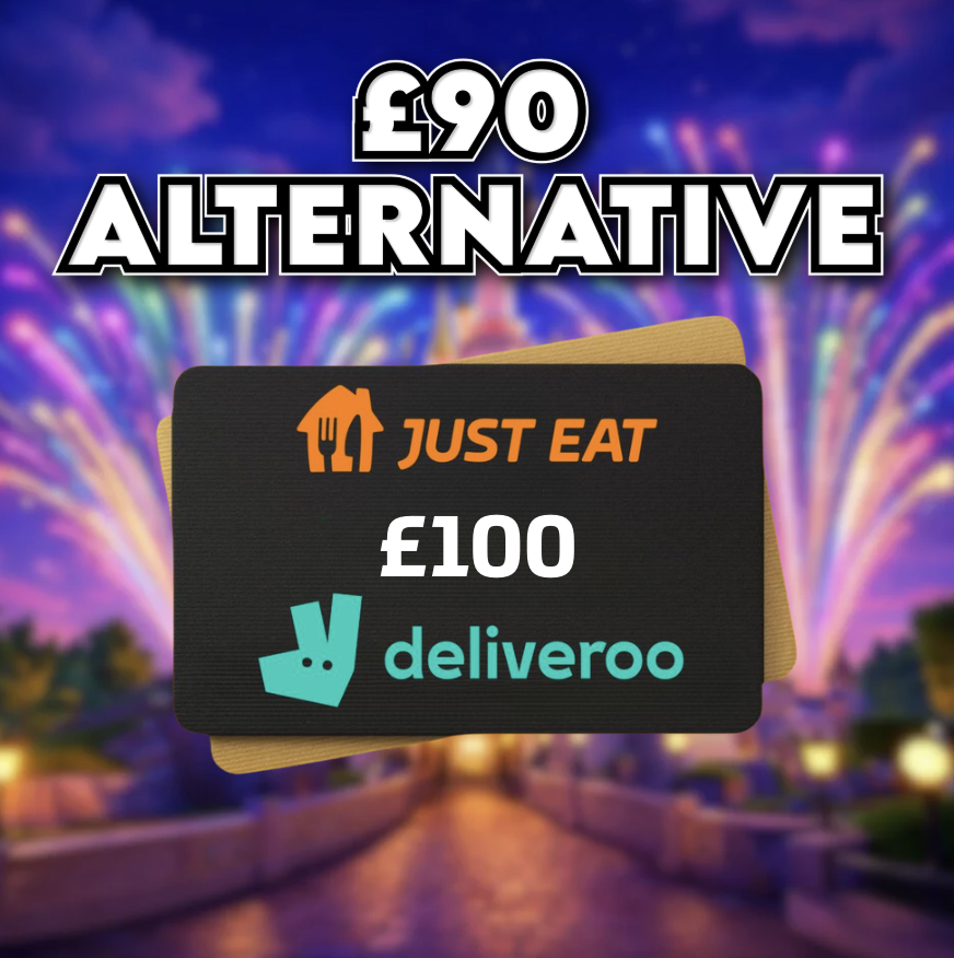£100 Just Eat / Deliveroo Voucher OR £90 Cash