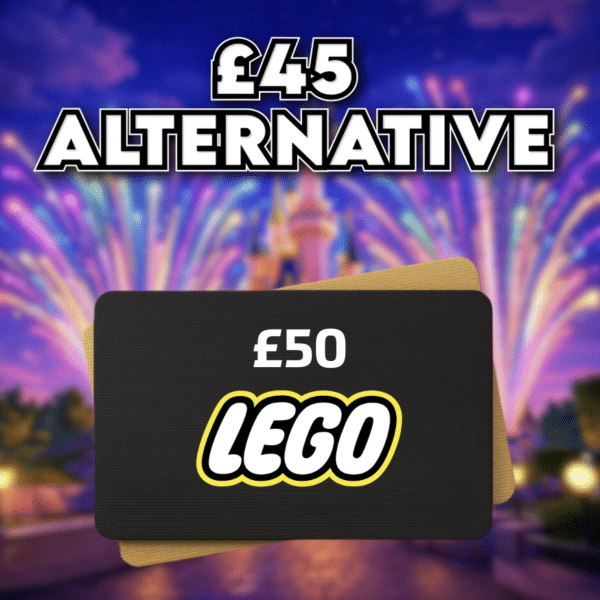 £50 Lego Voucher OR £45 Cash