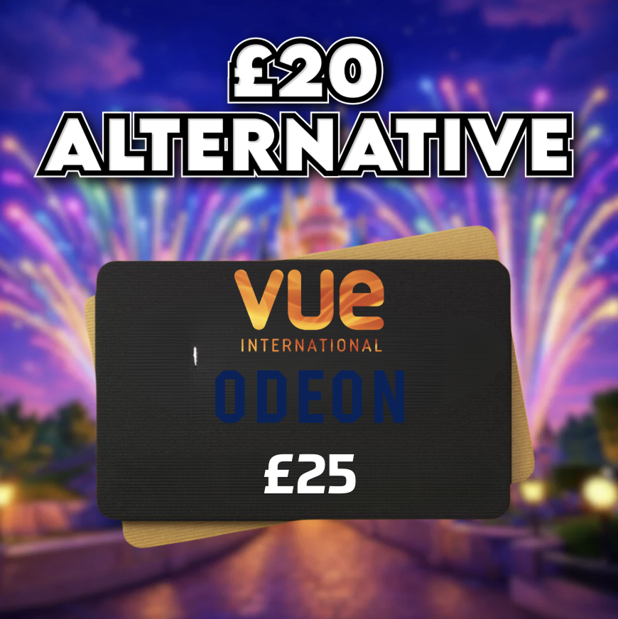 £25 Odeon / Vue Cinema Voucher OR £20 Cash