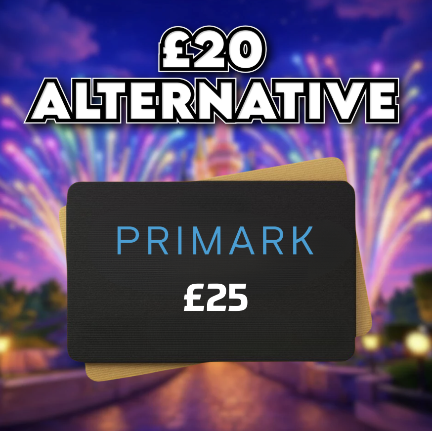 £25 Primark Voucher OR £20 Cash