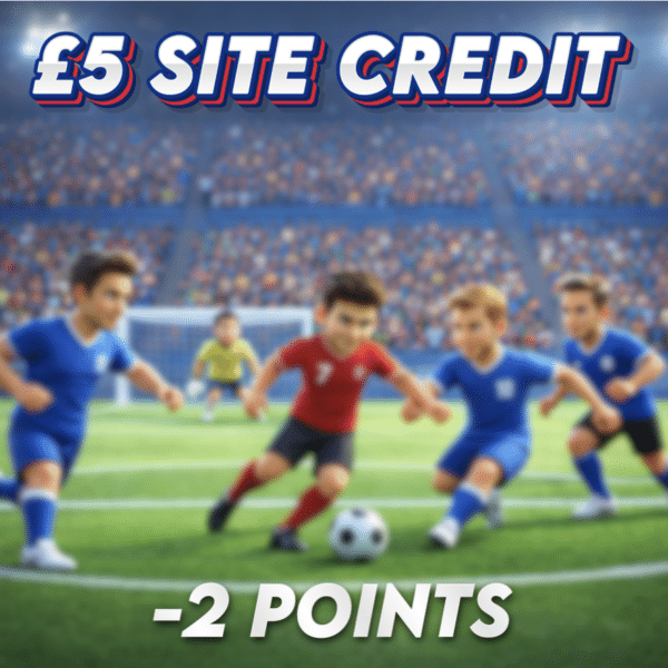 Own Goal.. | £5.00 Site Credit | -2 Points