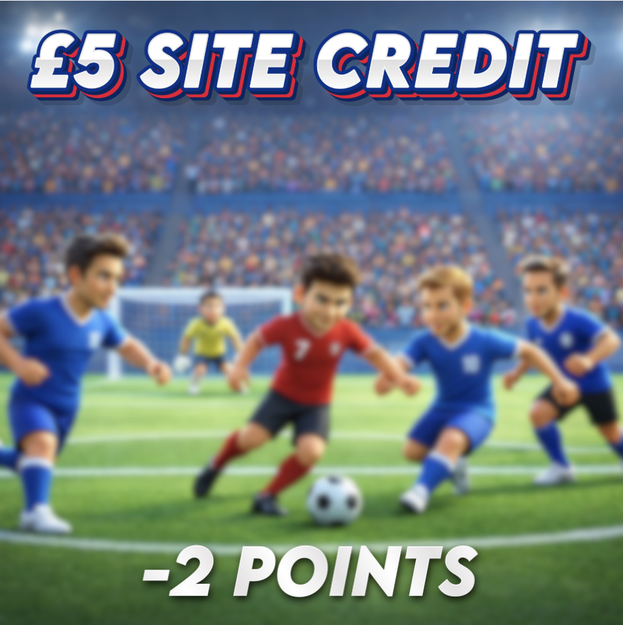 Own Goal.. | £5.00 Site Credit | -2 Points