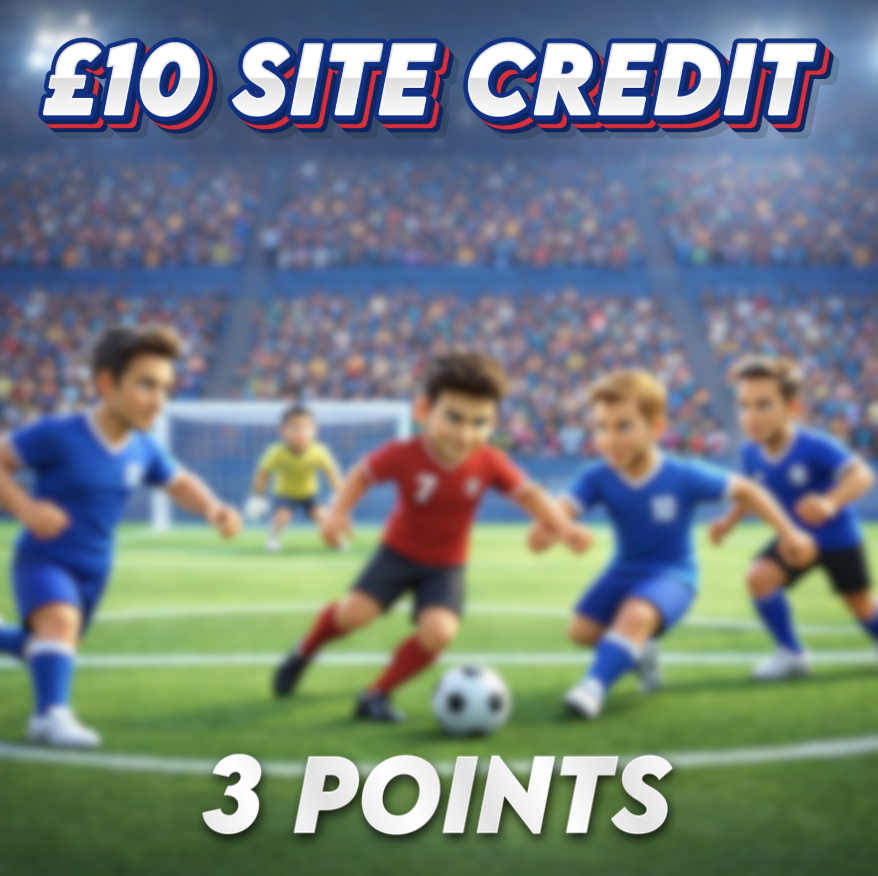Full Time Whistle - Won | £10.00 Site Credit | 3 Points