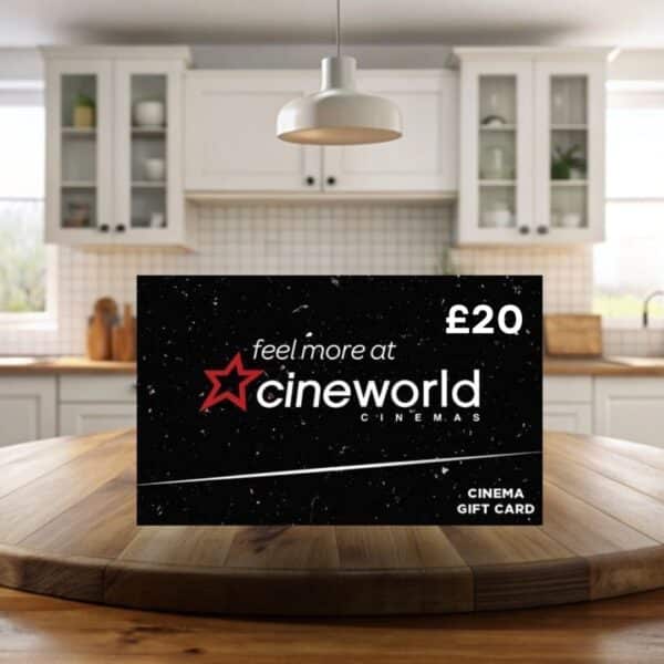 £20 Cineworld E-Voucher