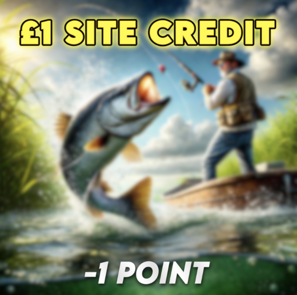 £1 Site Credit | -1 Point