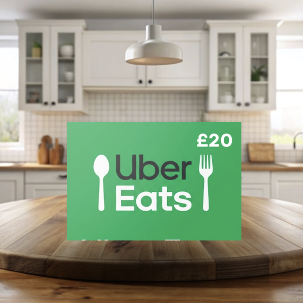 £20 Uber Eats E-Voucher