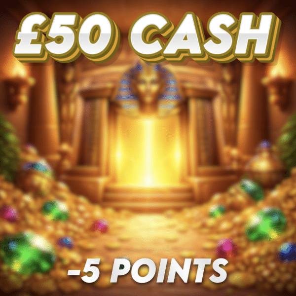 Dust Only | £50.00 Cash | -5 Points