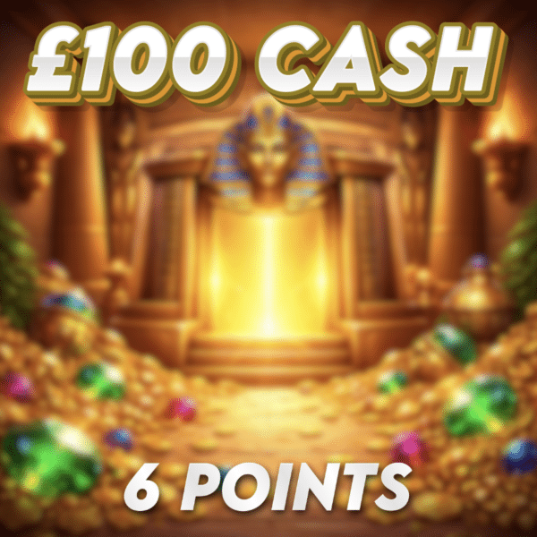 Royal Vault Opened | £100.00 Cash | 6 Points