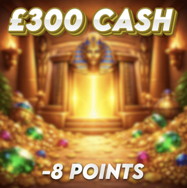 Empty Tomb | £300.00 Cash | -8 Points