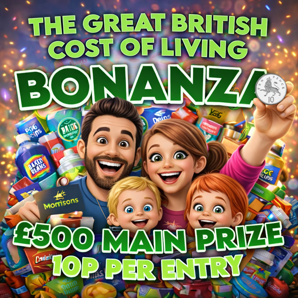 The Great British Cost of Living Bonanza #47 – £500 Main Prize