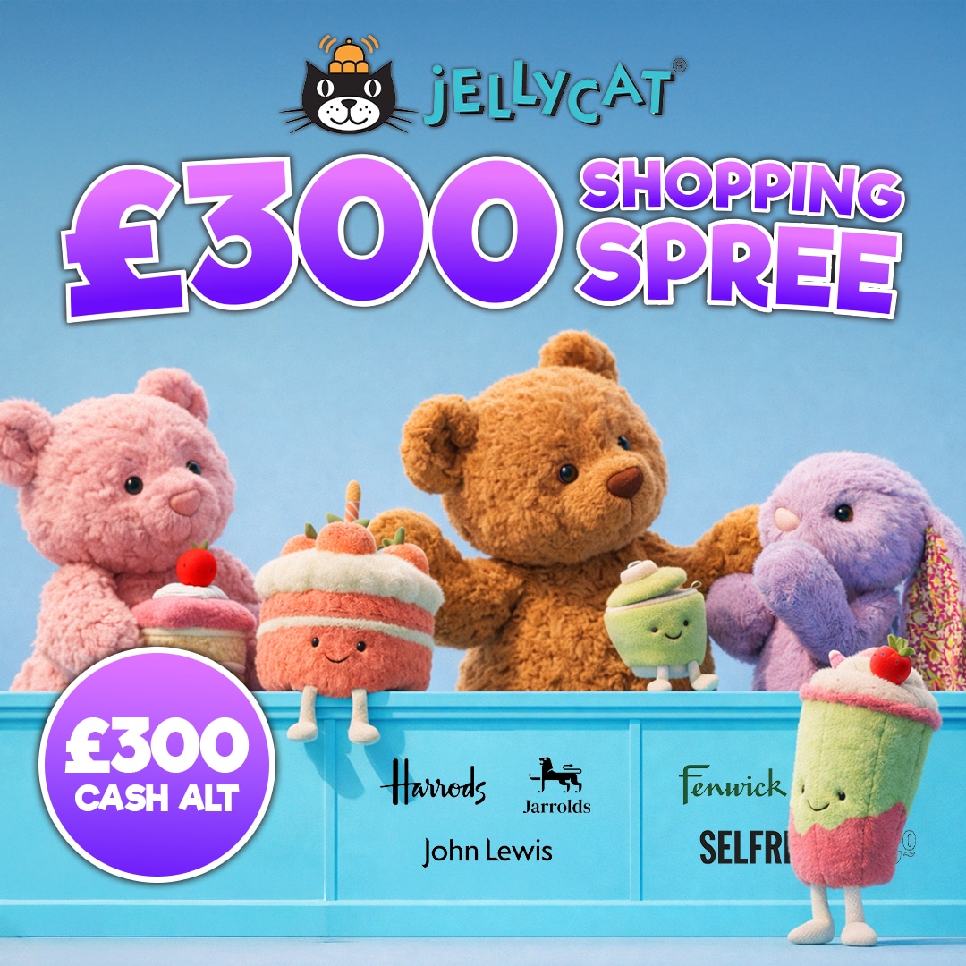 £300 Jellycat Shopping Spree OR £300