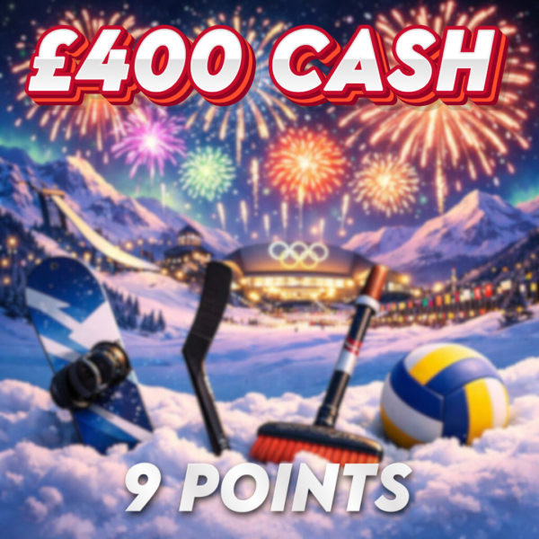 Downhill Skiing | £400.00 Cash | 9 Points