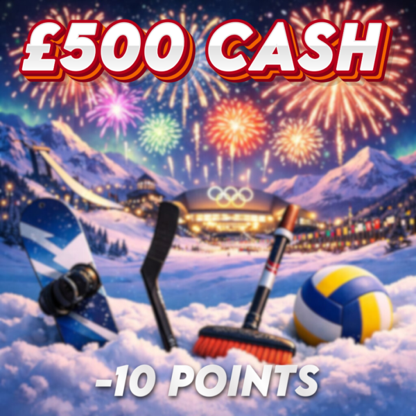 Figure Skating | £500.00 Cash | -10 Points