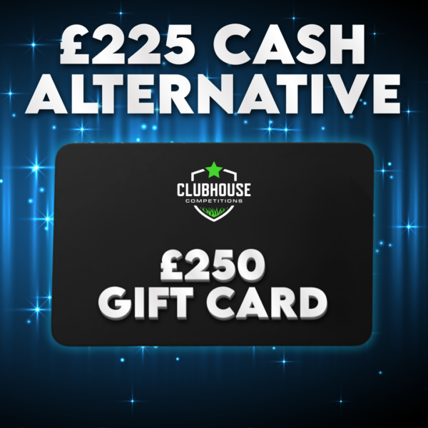 £250 Gift Card Of Your Choice