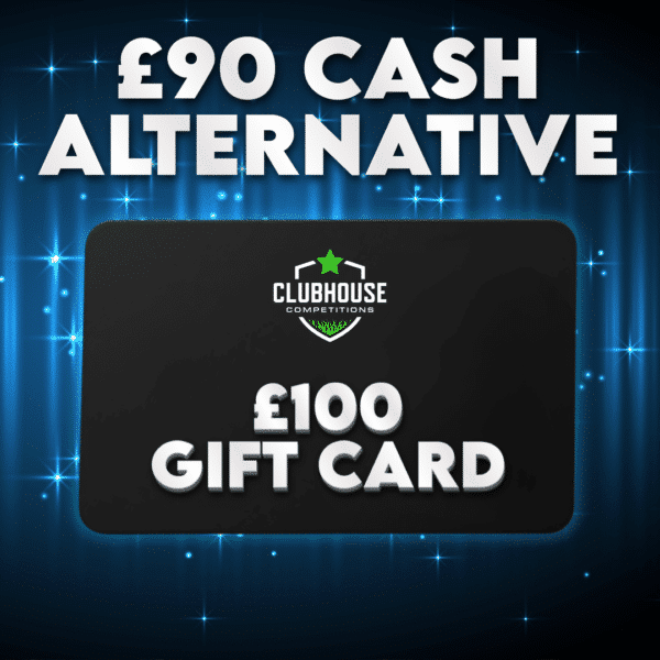 £100 Gift Card Of Your Choice