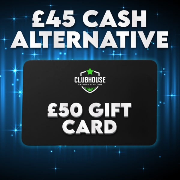 £50 Gift Card Of Your Choice