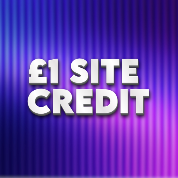 £1 Site Credit