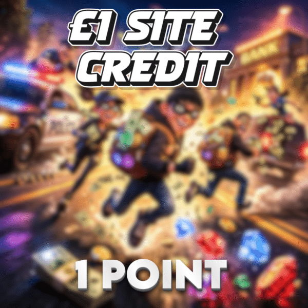 Coin Found | £1.00 Site Credit | 1 Point