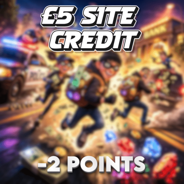 Gems Gone | £5.00 Site Credit | -2 Points