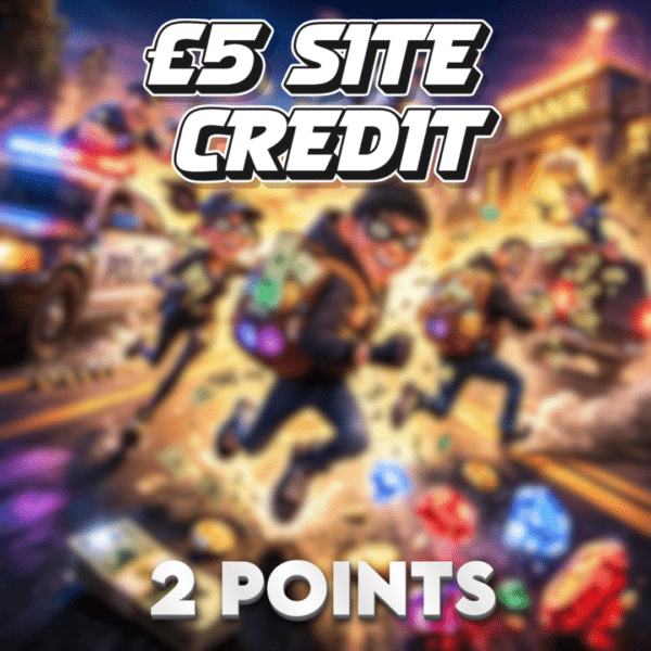 Gem Jackpot | £5.00 Site Credit | 2 Points
