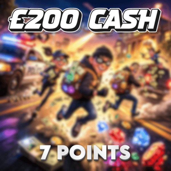 Briefcase Full | £200 Cash | 7 Points