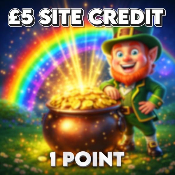 The Leprechaun Was Generous | £5.00 Site Credit | 1 Point