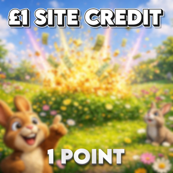 £1.00 Site Credit | 1 Point