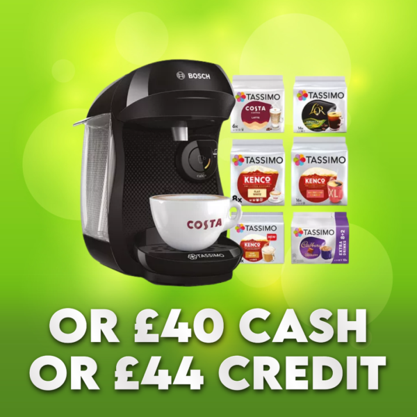 Tassimo Coffee Machine + Starter Bundle OR £40
