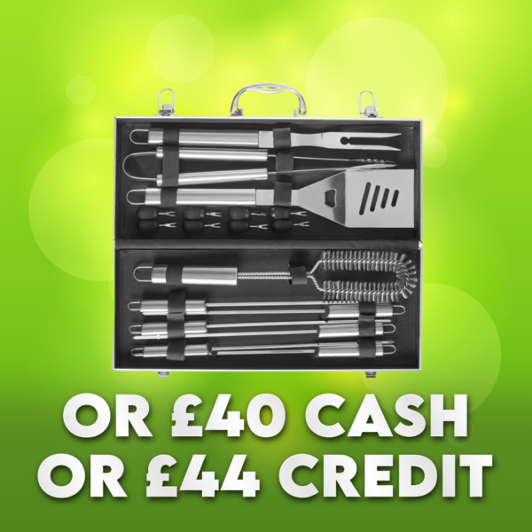 John Lewis 19-Piece BBQ Tool & Utensil Set OR £40