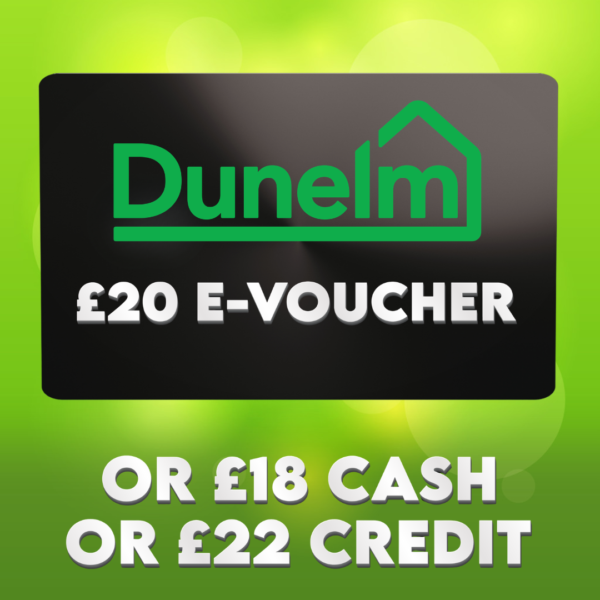 £20 Dunelm E-Voucher OR £18