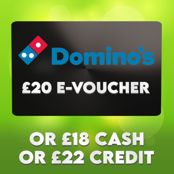 £20 Dominos E-Voucher OR £18