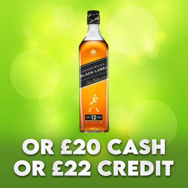 Johnnie Walker Black Label 70CL OR £20