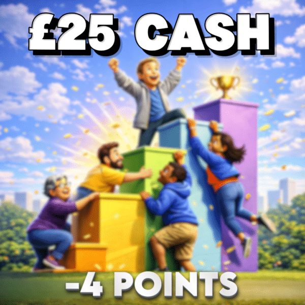 £25 Cash | -4 Points