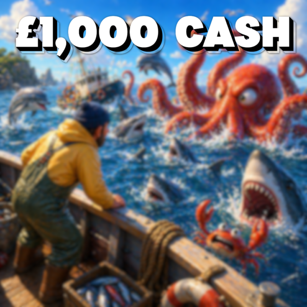 £1,000 Cash | Treasure Chest Found