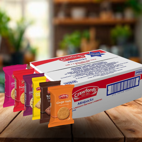 Crawford Biscuits Mega Bundle (100 x Mini Packs)