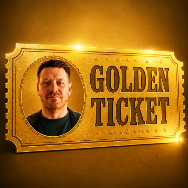 🎉 GOLDEN TICKET! | £1,000 Cash | 10 Points | Removed 10pm