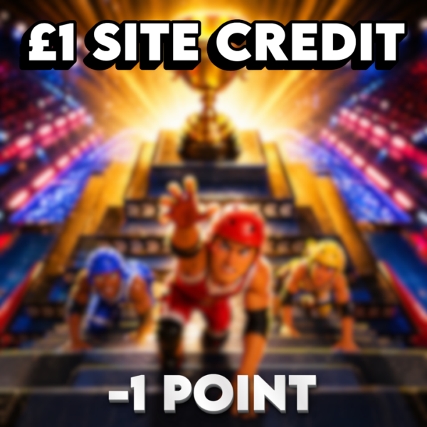 £1 Site Credit | -1 Point