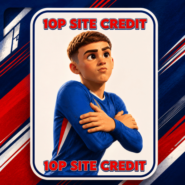 £0.10 Site Credit | Cole Palmer
