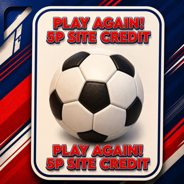 Play Again! £0.05 Site Credit