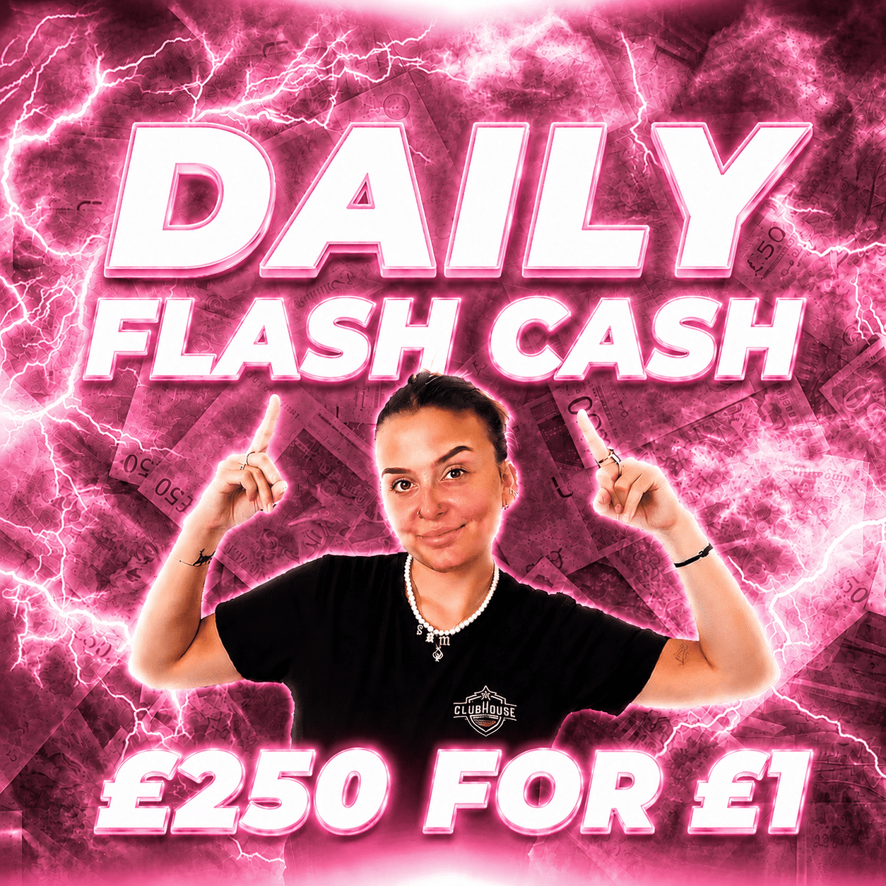 Tuesday 30th June – £250 Flash Cash