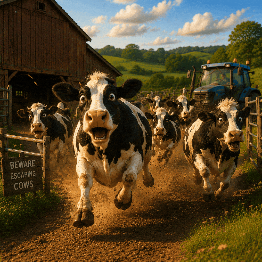 Cows Escaped | -2 Points | £2 Site Credit