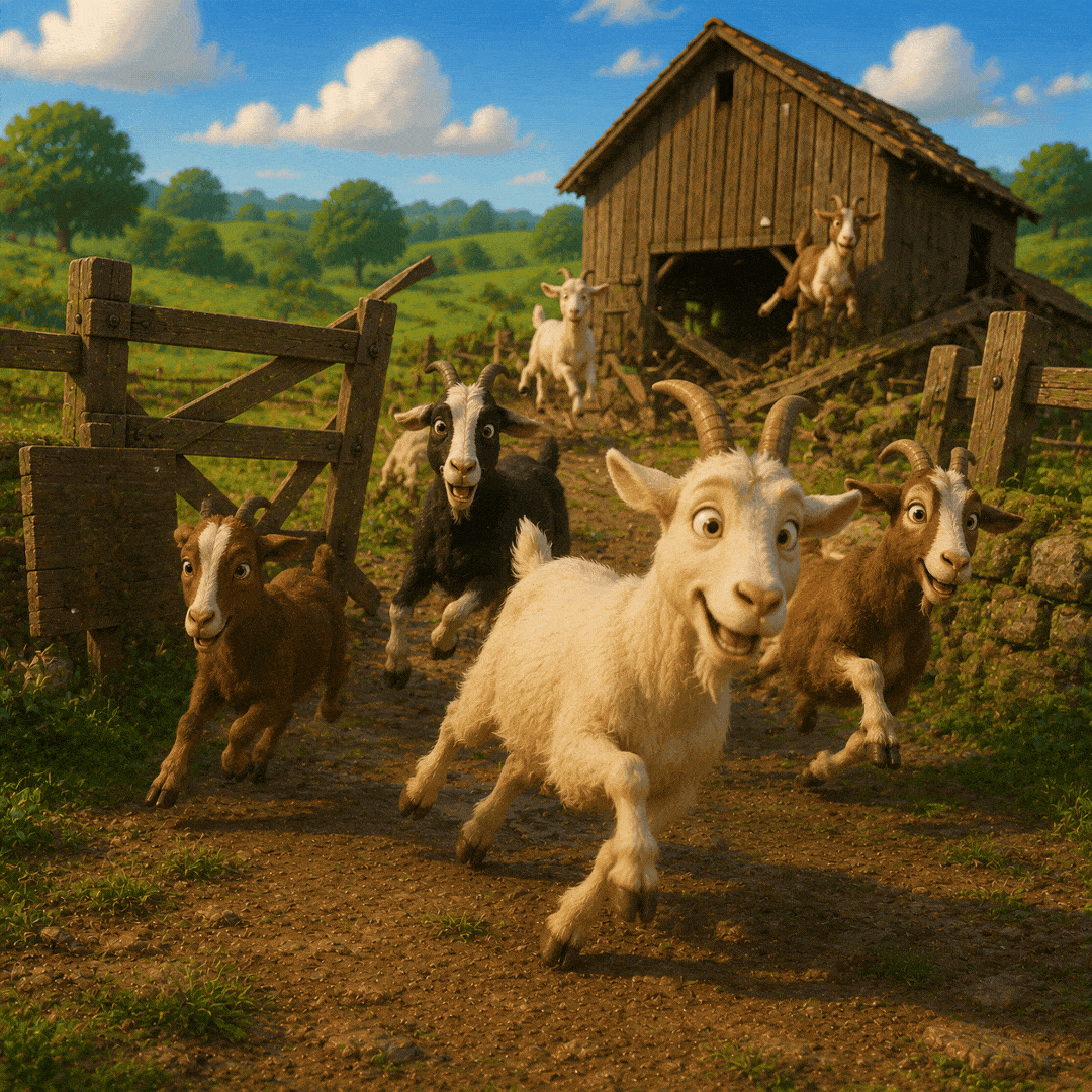 Goats Escaped | -1 Point | £1 Site Credit
