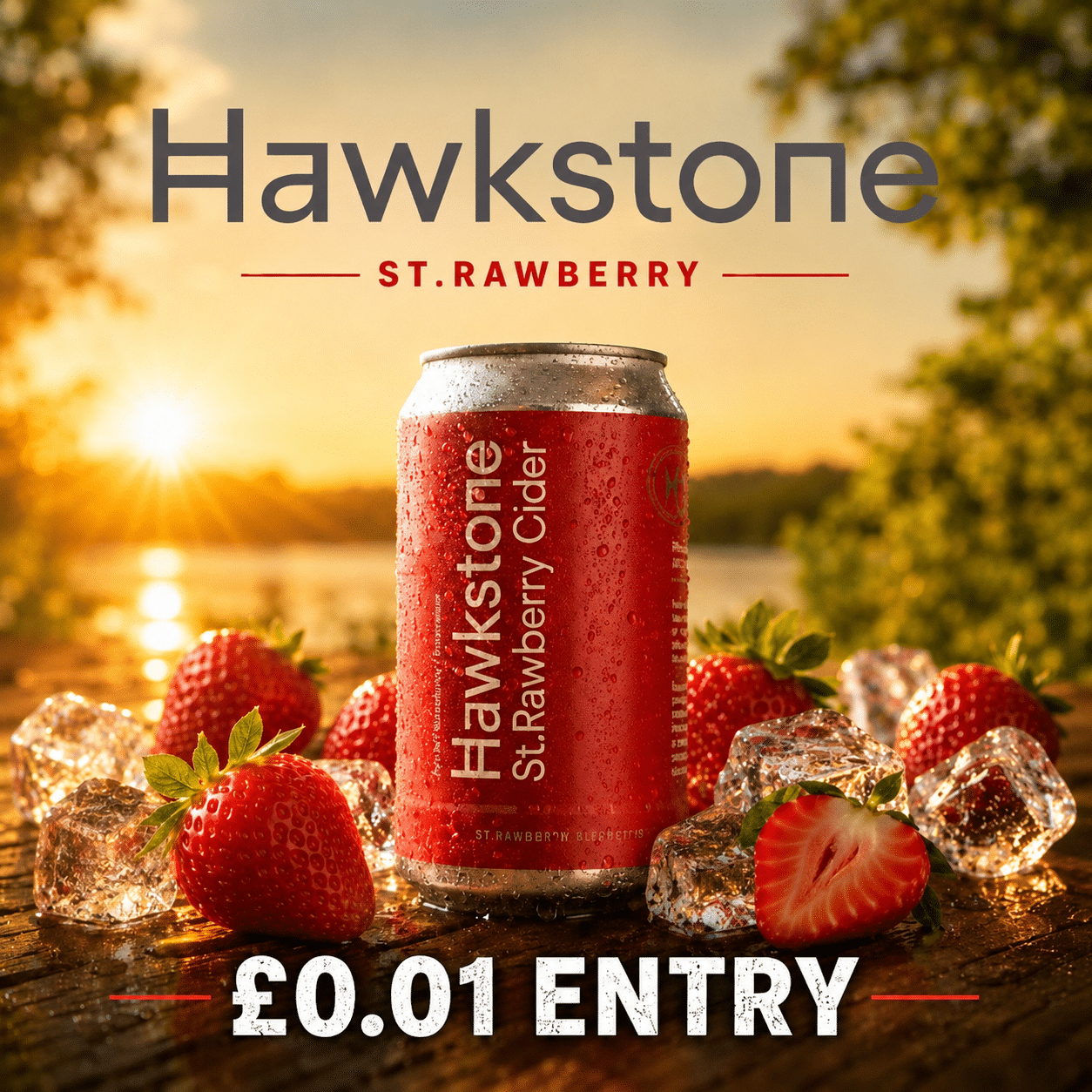 24 Cans x Hawkstone St.Rawberry